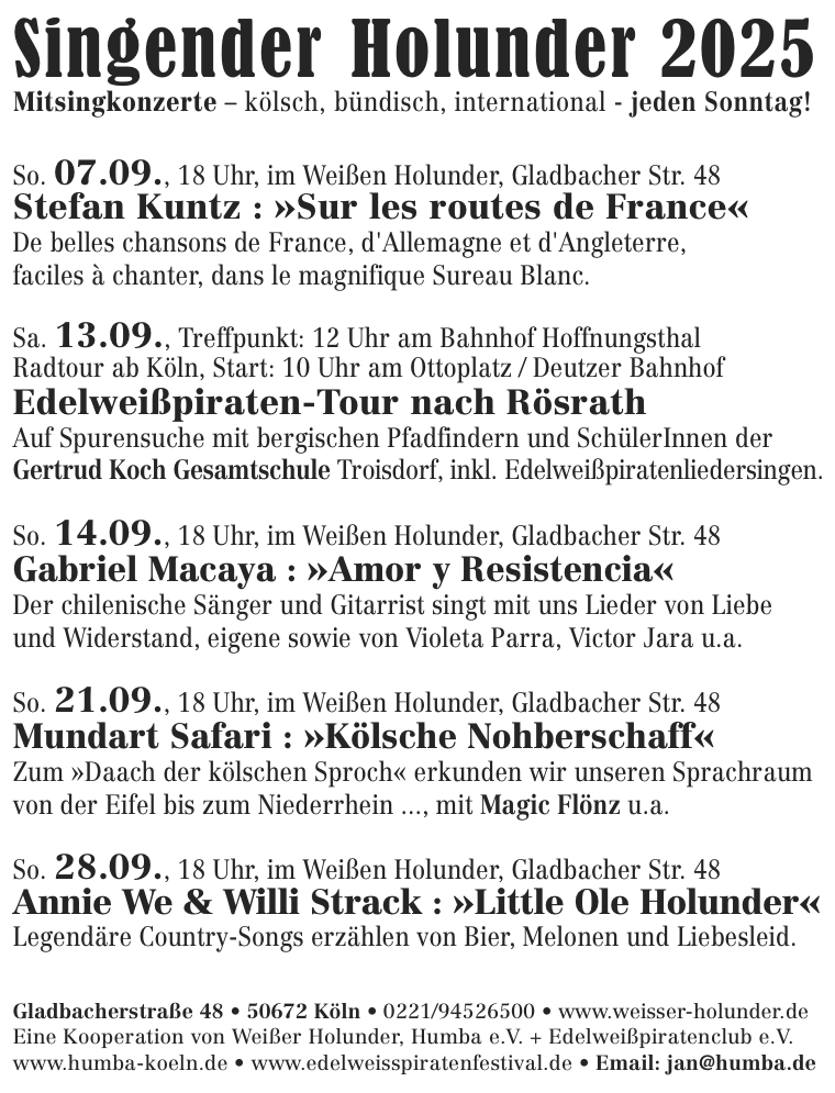 Edelweißpiraten Bergisches Land